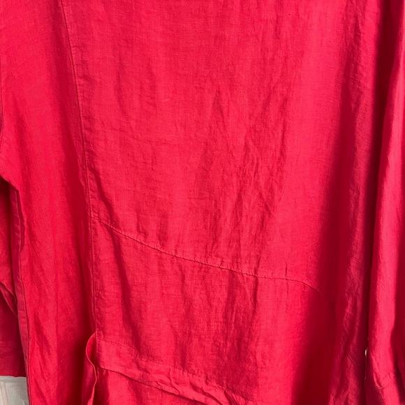 Camille and Co linen top sz M - Picture 3 of 6